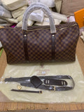 XL Checkered Duffel Bag 55cm